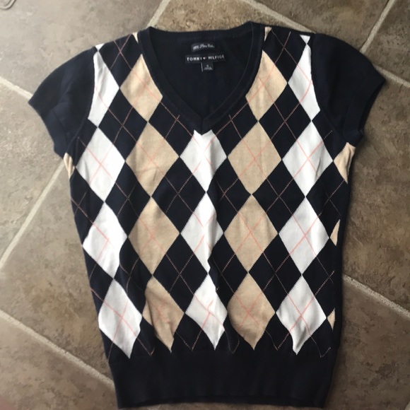Tommy Hilfiger Tops - Tommy Hilfiger size medium short sleeve sweater